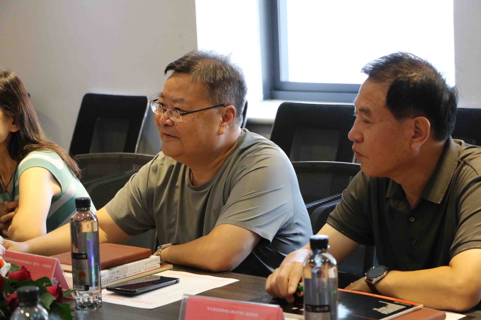 热烈欢迎河北省建设工程质量研究会领导莅临超硕参观指导